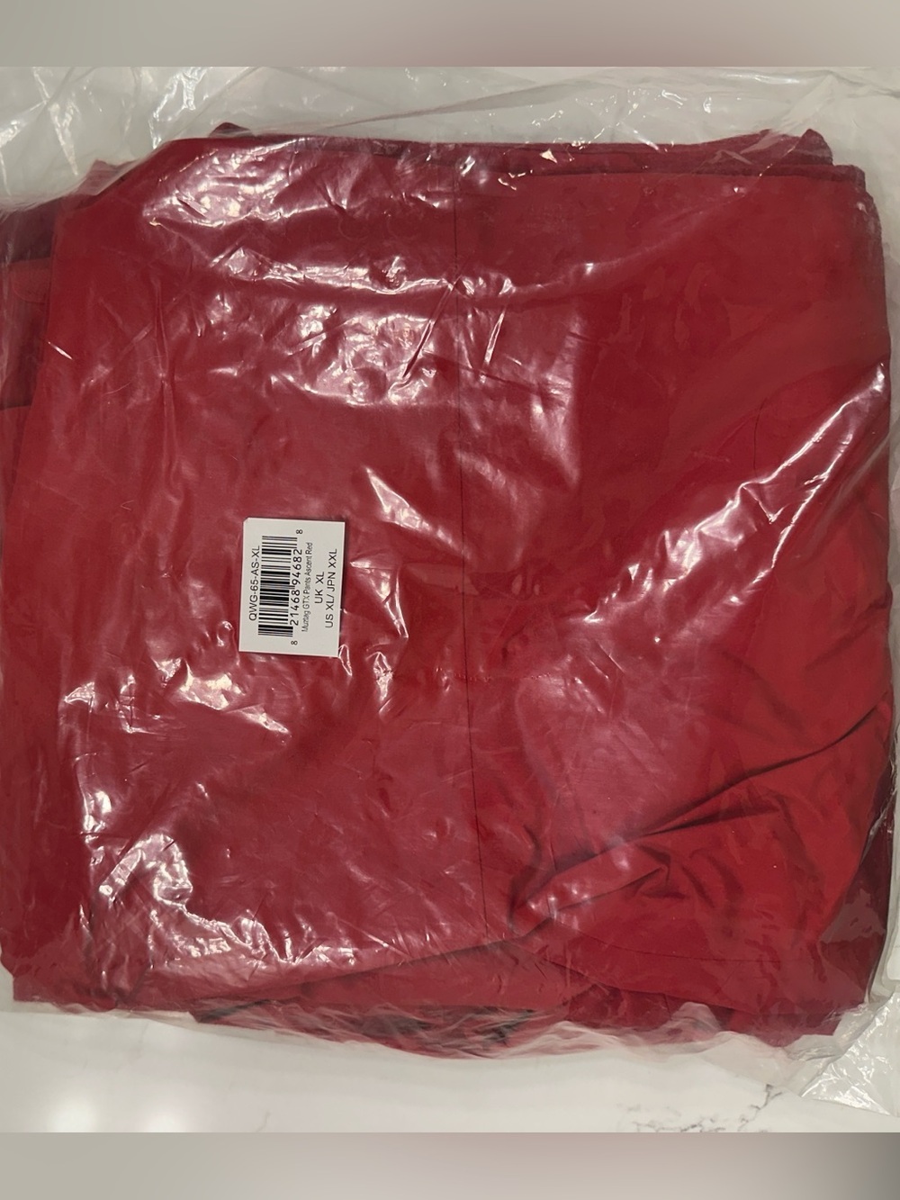 Rab Men's Muztag GTX Pants - red, men’s XL